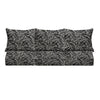 BlackWhite Corded Indoor/Outdoor Sofa Cushion (Set of 2) ts417