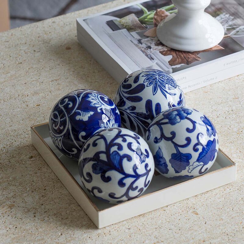 6 Piece Faya Decorative Orbs Set CYB796