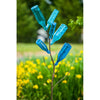 6 Piece Ronda Blue Glass Decorative Bottles Set