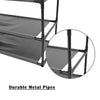 6 Tier Steel 60 Pair Shoe Rack (Set of 2)
