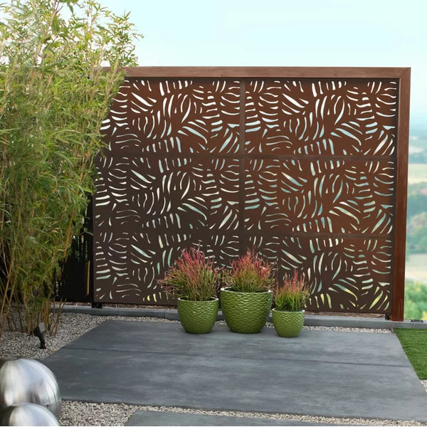 6 ft. H x 3 ft. W Larosa Composite Fencing, set of 2