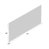 6 ft. H x 3 ft. W Larosa Composite Fencing, set of 2