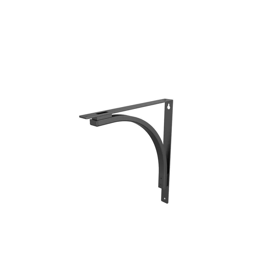11 in. x 12.5 in. Universal Shelf Bracket in Bronze (Set of 5)