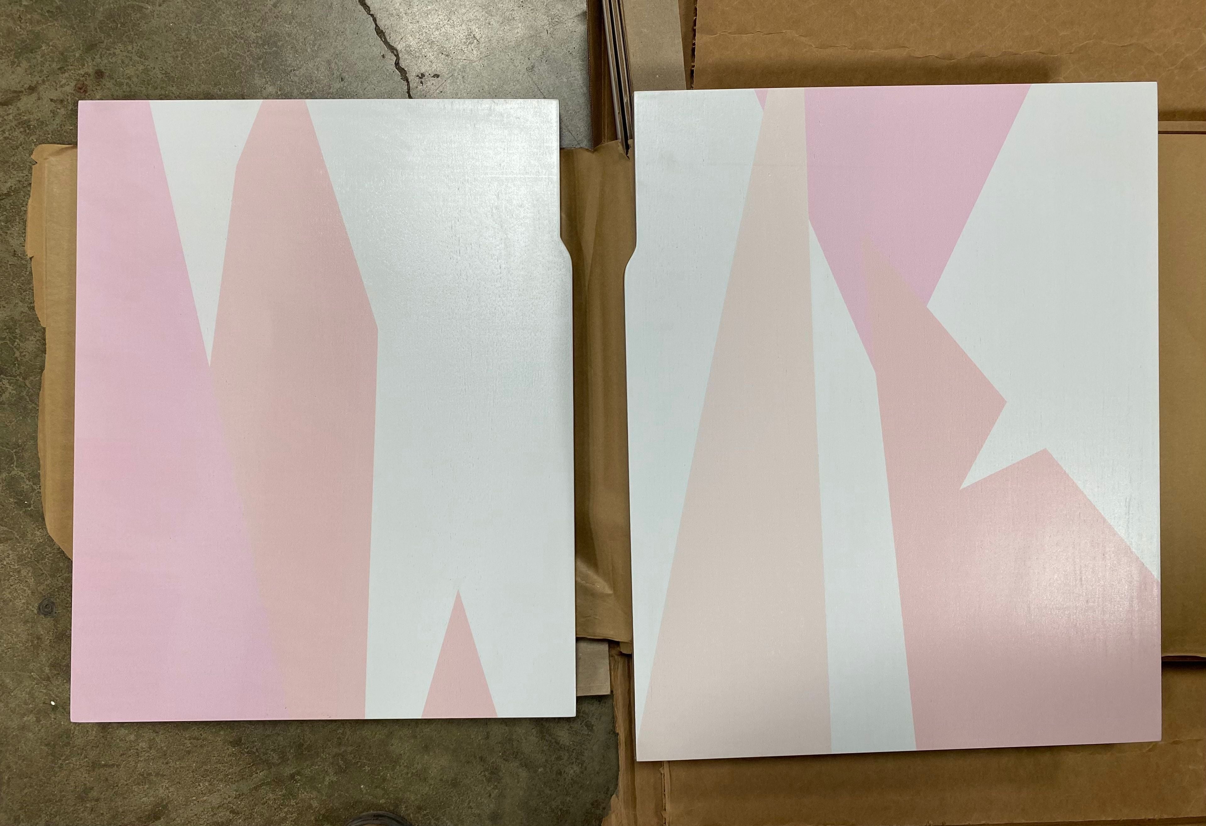 Blush Accent Cabinet *AS-IS*