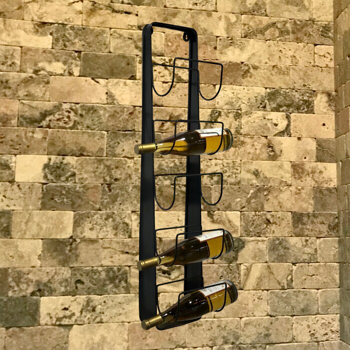 7.25" Wall Mounted Bottle/Towel Rack (#K6705)