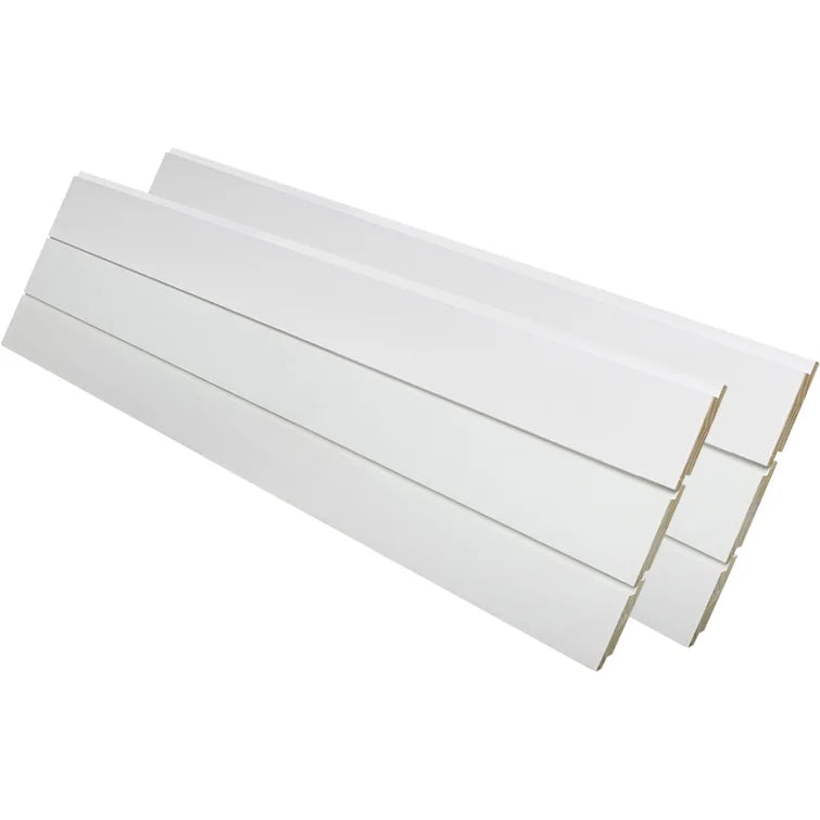 7.25" x 84" Shiplap Wall Paneling in Primed White