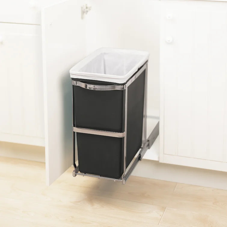 simplehuman 7.92 Gallon Pull Out Trash Can