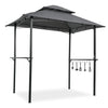 7.9 Ft. W x 4.9 Ft. D Metal Grill Gazebo