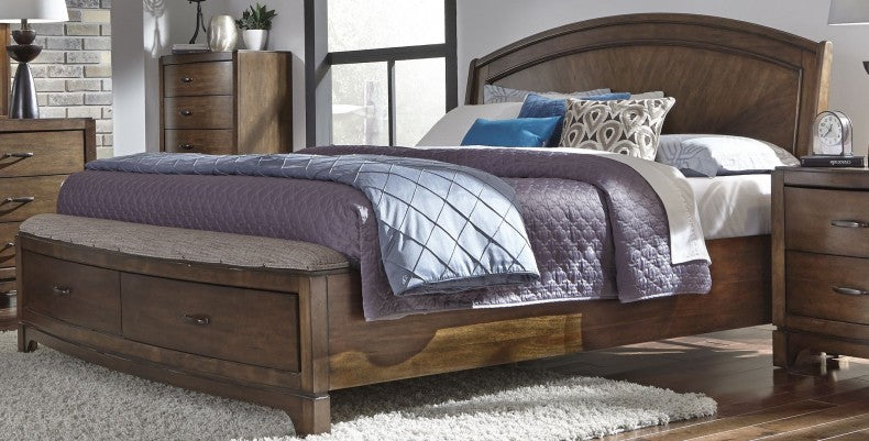 Avalon III Pebble Brown Queen Headboard CL286