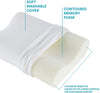 Sleep Innovations Contoured Memory Foam Pillow HB209