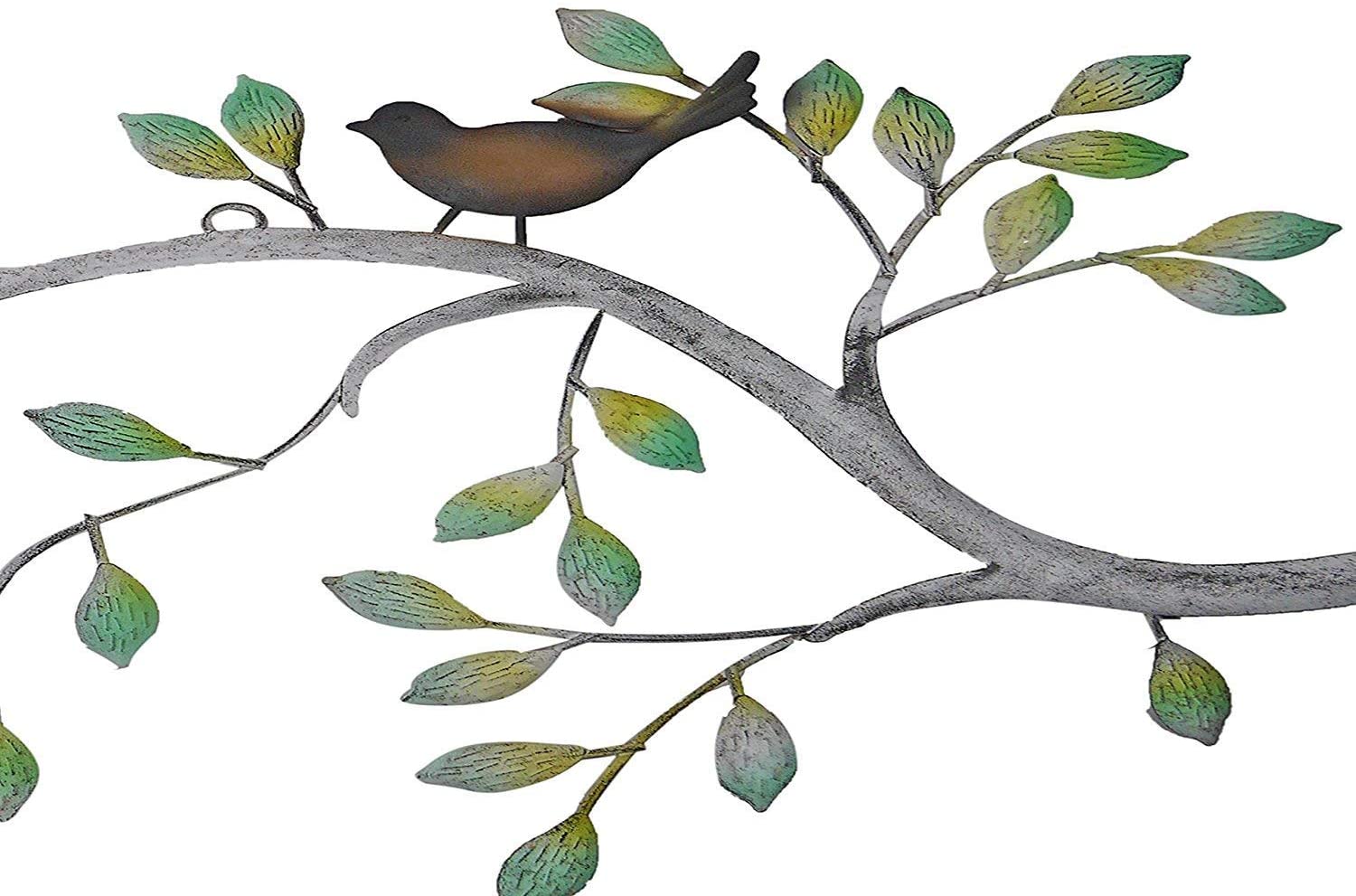 24 in Branches w/Birds Decorative Metal Wall Decor