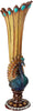 Design Toscano KY1034 - Peacock vase, individual BAT104