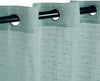 2 Panel Curtain Set with Stainless Steel Grommets, 52 x 94.5 Inches, Blue B13-MS129