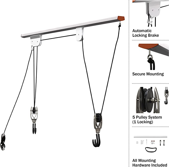 Rail Mount Bike and Ladder Lift