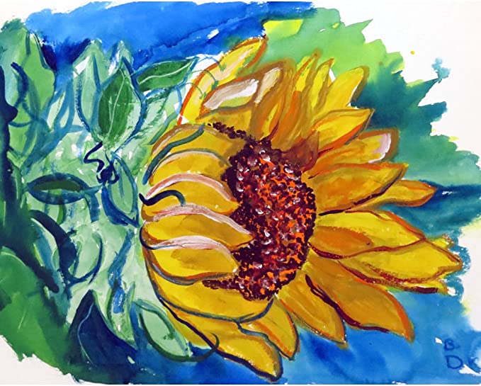 Windy Sunflower Place Mat, Set of 4