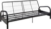 Vermont Metal Futon Frame, Classic Design, Full Sized Black