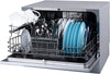 EdgeStar  6 Place Setting Energy Star Rated Portable Countertop Dishwasher - Silver
