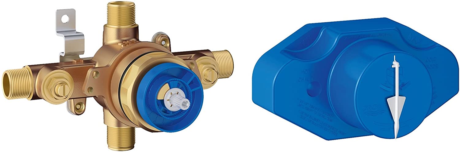 GROHE 35015001 Grohsafe Universal Pressure Balance Rough-In Valve (New Version of GROHE 35015000) , Blue KB2352-A6-B2-P1