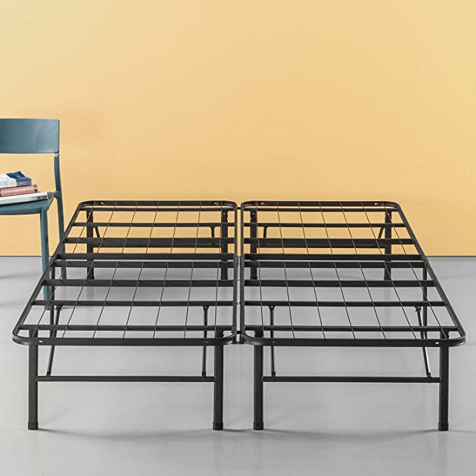 14 Inch Classic SmartBase Mattress Foundation / Platform Bed Frame / Box Spring Replacement / Quiet Noise-Free / Under-bed Storage, Queen