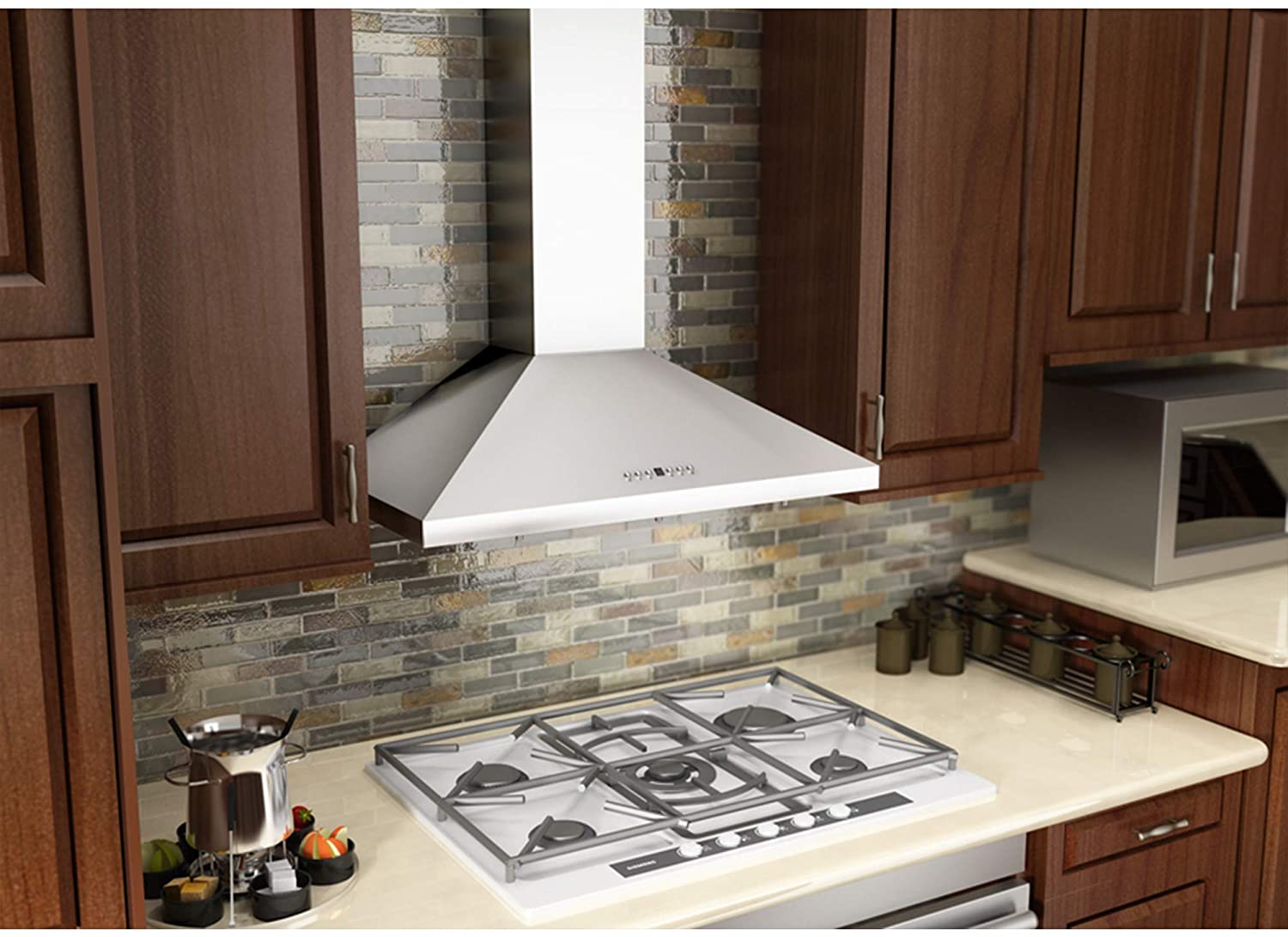 ZLINE 36" Wall Mounted Range Hood, Stainless Steel (#K6437)