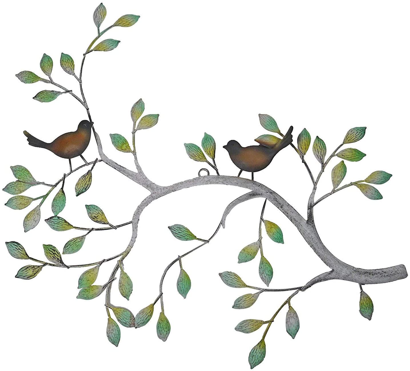 24 in Branches w/Birds Decorative Metal Wall Decor