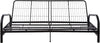 Vermont Metal Futon Frame, Classic Design, Full Sized Black