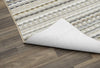 Garland Rug Carnival Stripe 6 ft. x 9 ft. Area Rug Random EarthTone