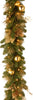 Pre-Lit Artificial Christmas Garland, 6 Feet