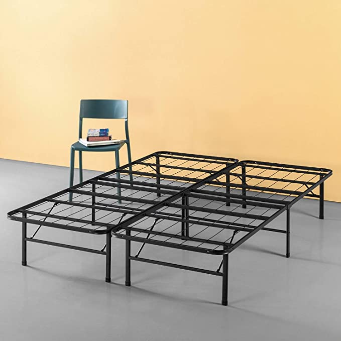 14 Inch Classic SmartBase Mattress Foundation / Platform Bed Frame / Box Spring Replacement / Quiet Noise-Free / Under-bed Storage, Queen