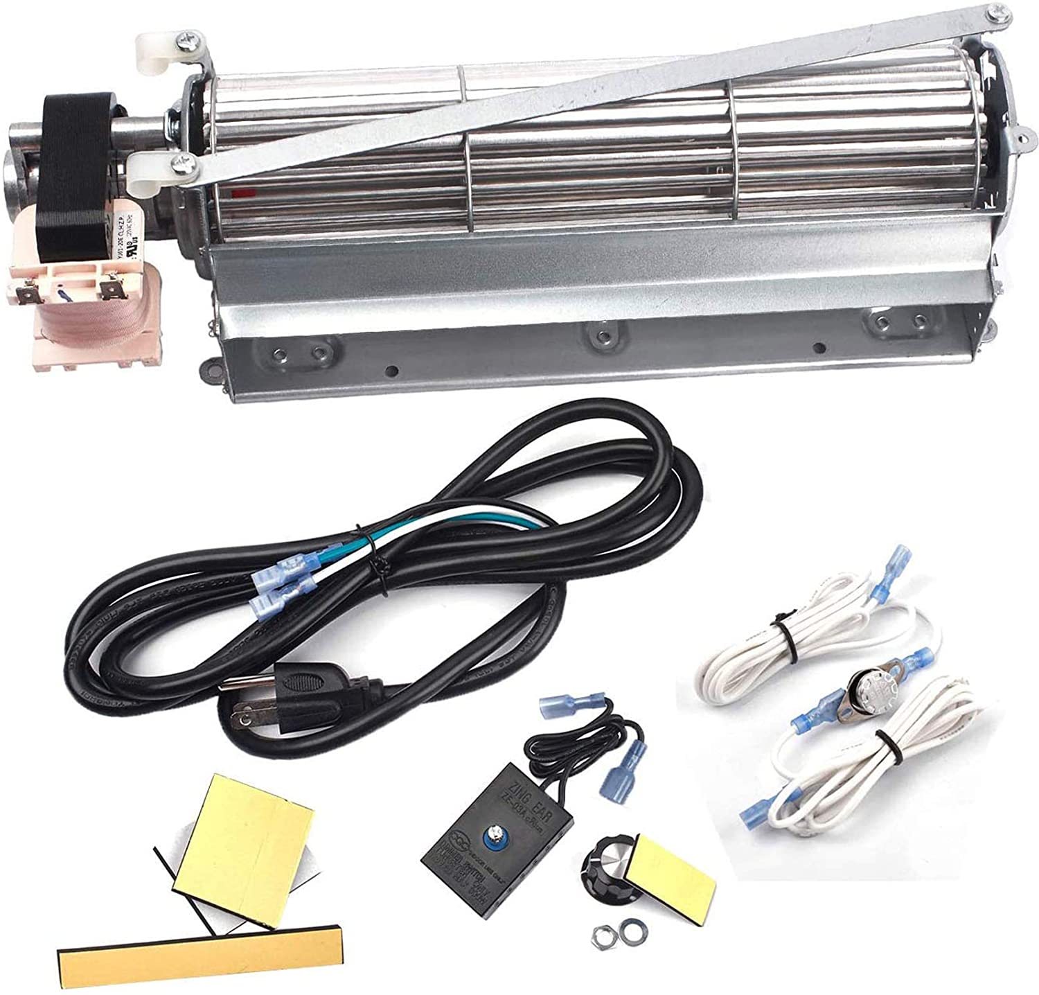BBQ-Element BLOT BLOTMC Replacement Fan Kit for Majestic, Monessen, Martin Hearth and Heating Fireplace, Cast Vermont Fireplaces, Rotom HB-RB94, HB-RB79, R7-RB79 KB107