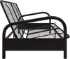 Vermont Metal Futon Frame, Classic Design, Full Sized Black