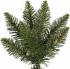 7.5' Durham Pole Pine Artificial Christmas Tree,