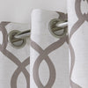 Kochi Linen Blend Grommet Top Curtain Panel Pair, LC409