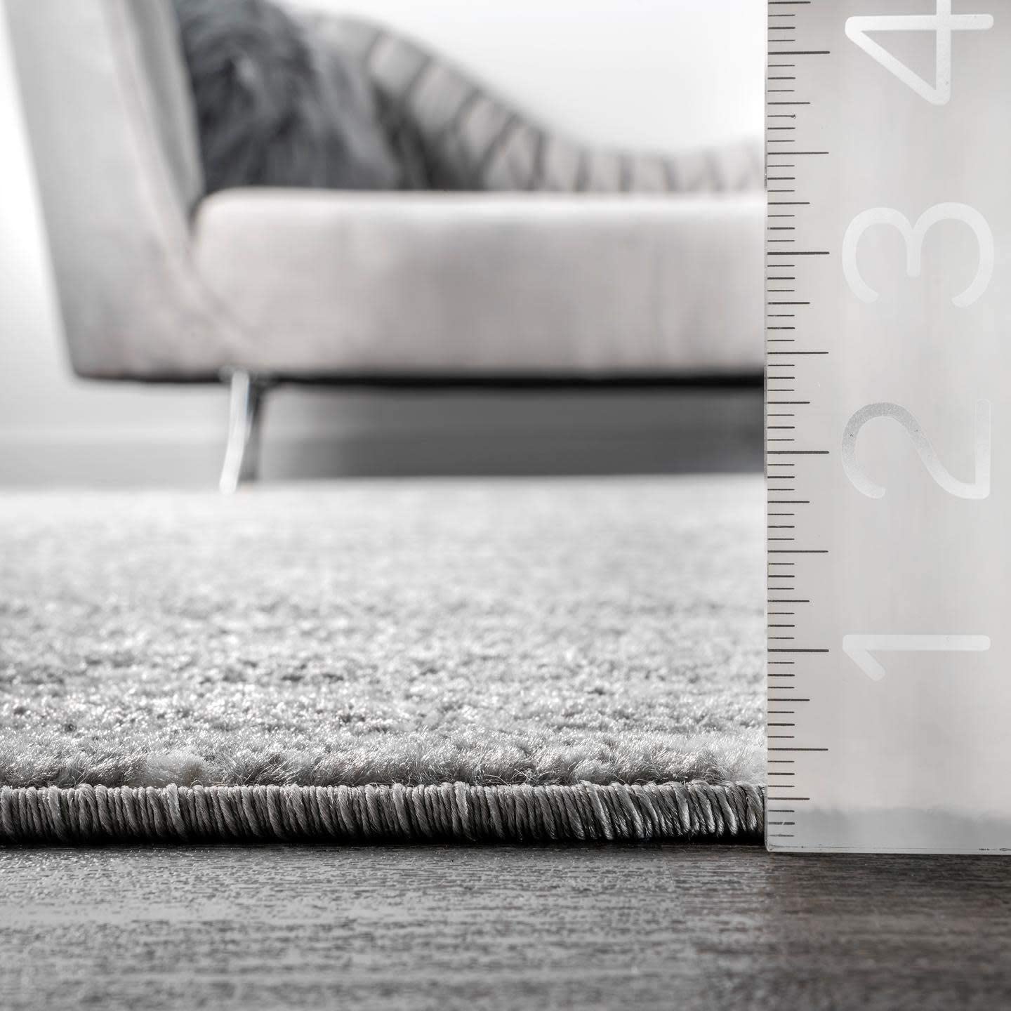 nuLOOM Moroccan Blythe Area Rug, 6' 7" x 9', Dark Grey