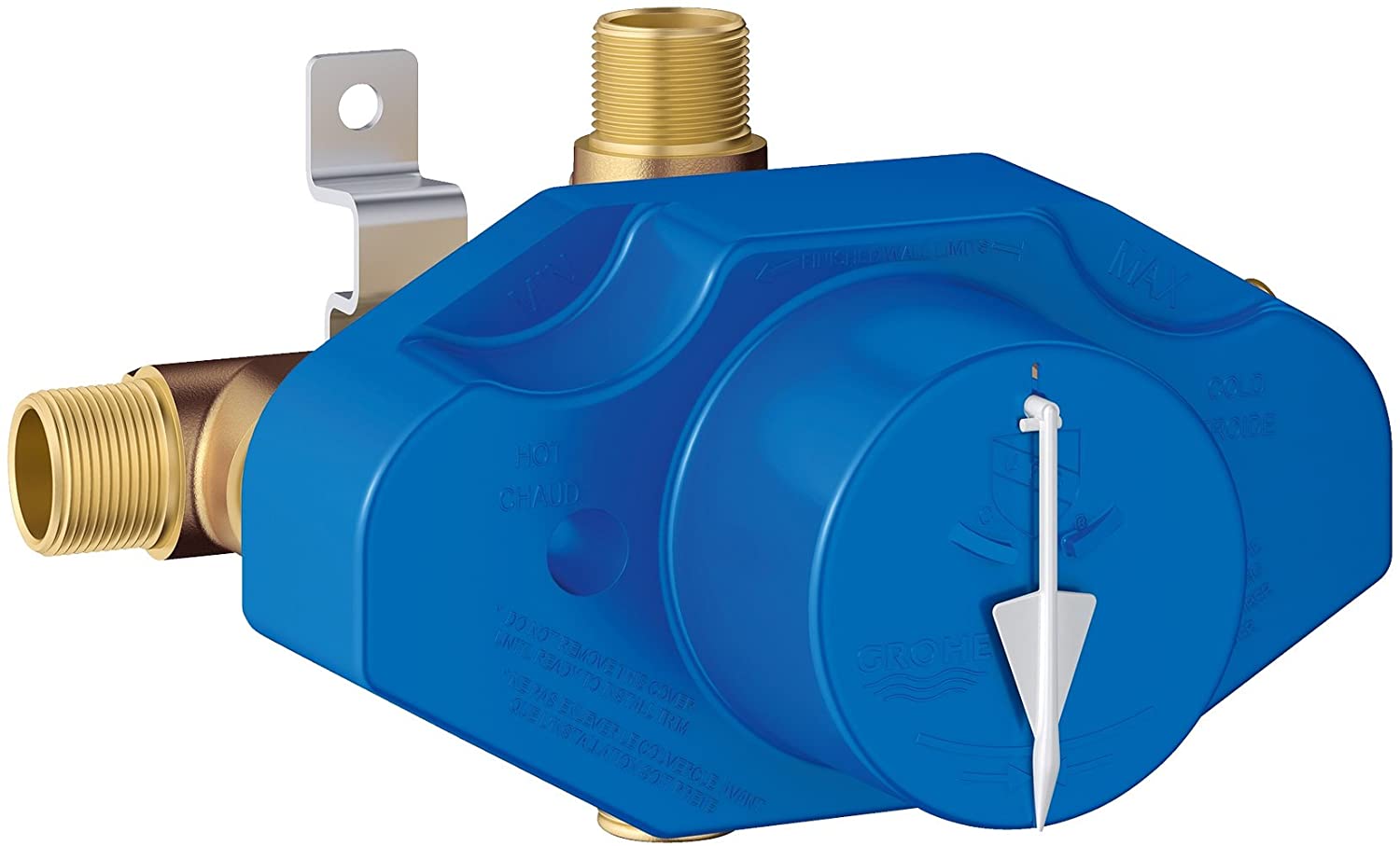 GROHE 35015001 Grohsafe Universal Pressure Balance Rough-In Valve (New Version of GROHE 35015000) , Blue KB2352-A6-B2-P1