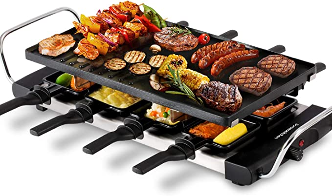 Raclette Portable Party Indoor Grill