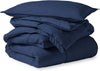 Bare Home Comforter Set - Twin/Twin Extra Long - Goose Down Alternative - Ultra-Soft - Premium 1800 Series - All Season Warmth (Twin/Twin XL, Dark Blue)