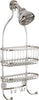 York Metal Wire Hanging Shower Caddy, Extra Wide Space for Shampoo, Conditioner, and Soap with Hooks for Razors, Towels, and More, 10