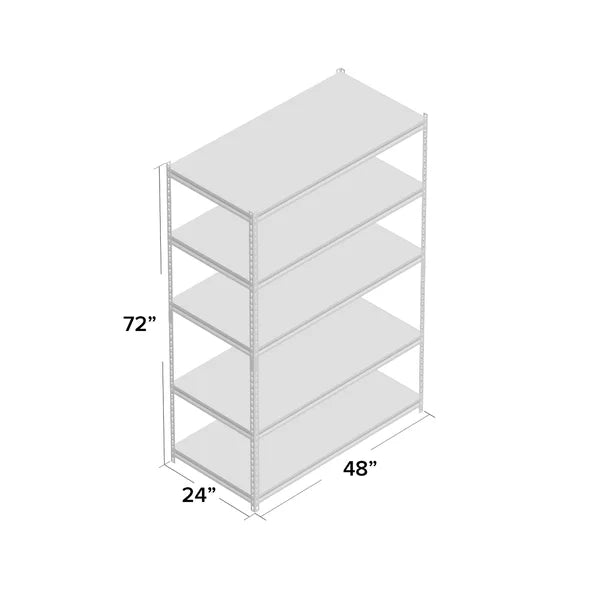 72" H x 48" W x 24" D Maxi Rack