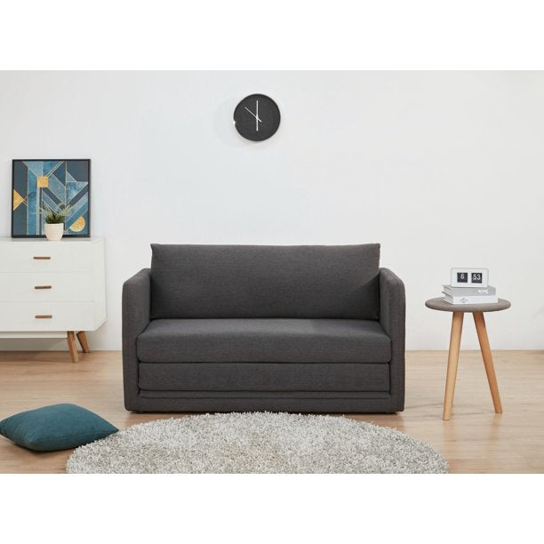 A&D Home Newberry Sofa Bed, Charcoal