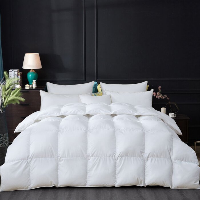 750In³/Oz Fill Power Goose Down Comforter, King