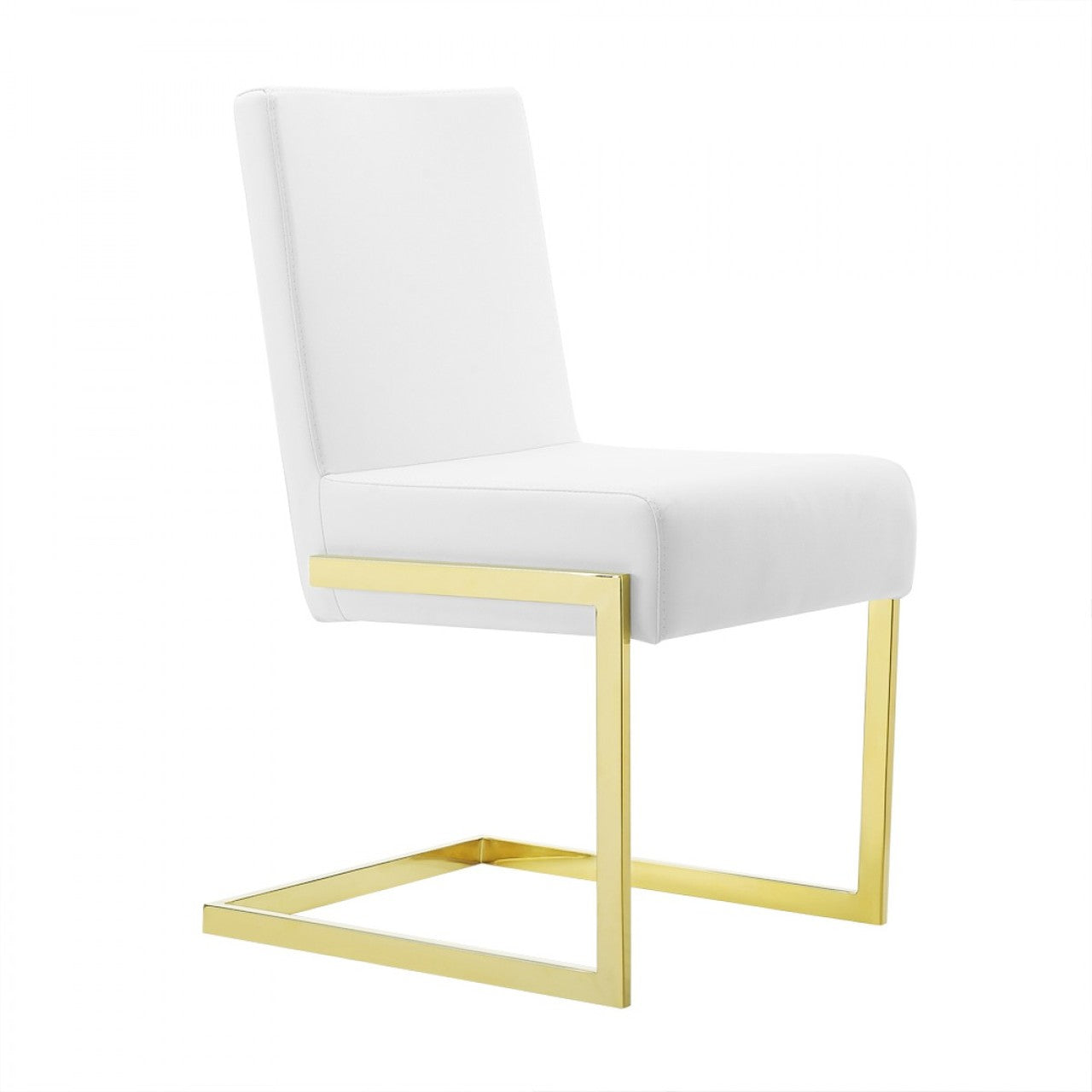 Modern White Dining Chair (Set of 2)