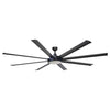 75'' Osaze 8 Blade LED Windmill Ceiling Fan with Remote Control and Light Kit Included