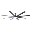 75'' Osaze 8 Blade LED Windmill Ceiling Fan with Remote Control and Light Kit Included