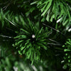 7' Green Fir Artificial Christmas Tree with 280 Multi-Colored Lights