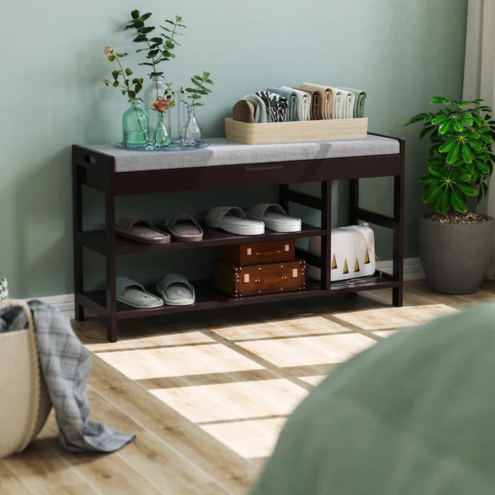 7 Pair Shoe Storage Bench
