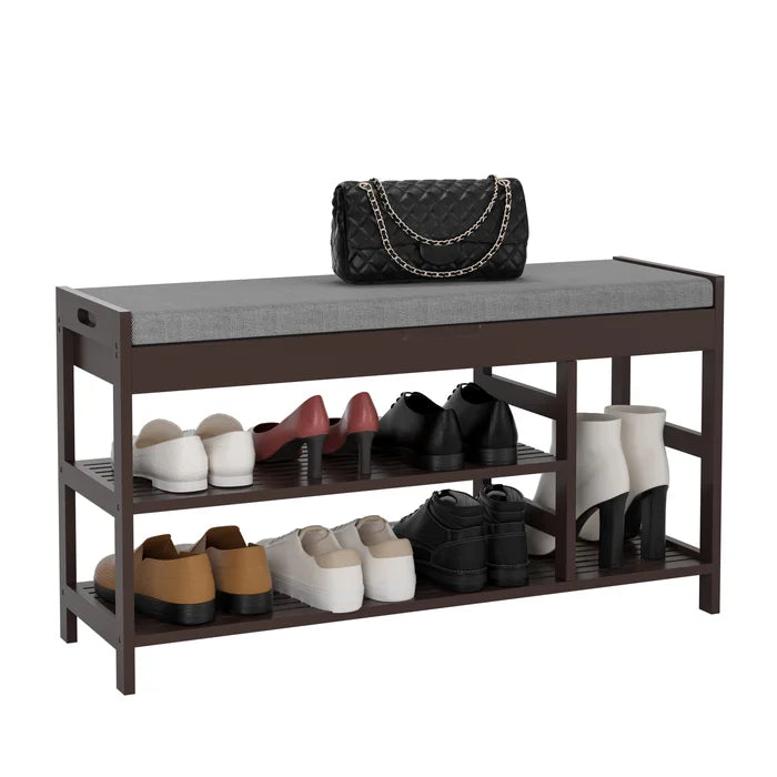 7 Pair Shoe Storage Bench