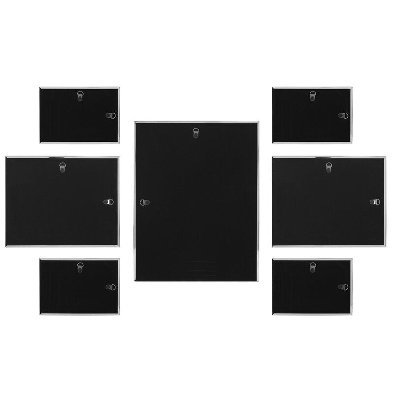 7 Piece Busireddy Decorative Steel Picture Frame Set CA564