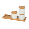 7 Piece Coffee, Tea, & Sugar Jar Set K7909