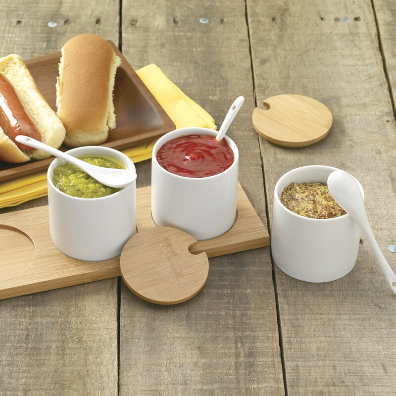 7 Piece Coffee, Tea, & Sugar Jar Set K7909